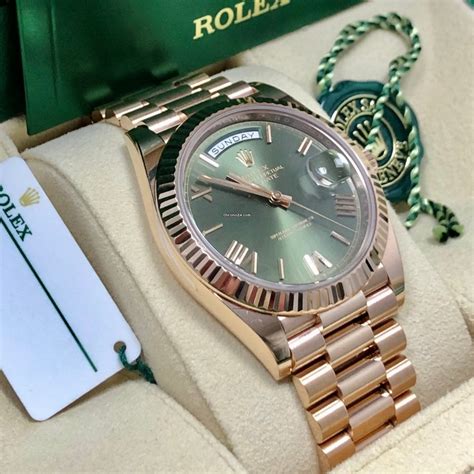 rolex president rose gold replica|rolex rose gold 40mm president.